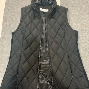 Calvin Klein Jacket Vest Like New Worn Once Woman’s Small Black